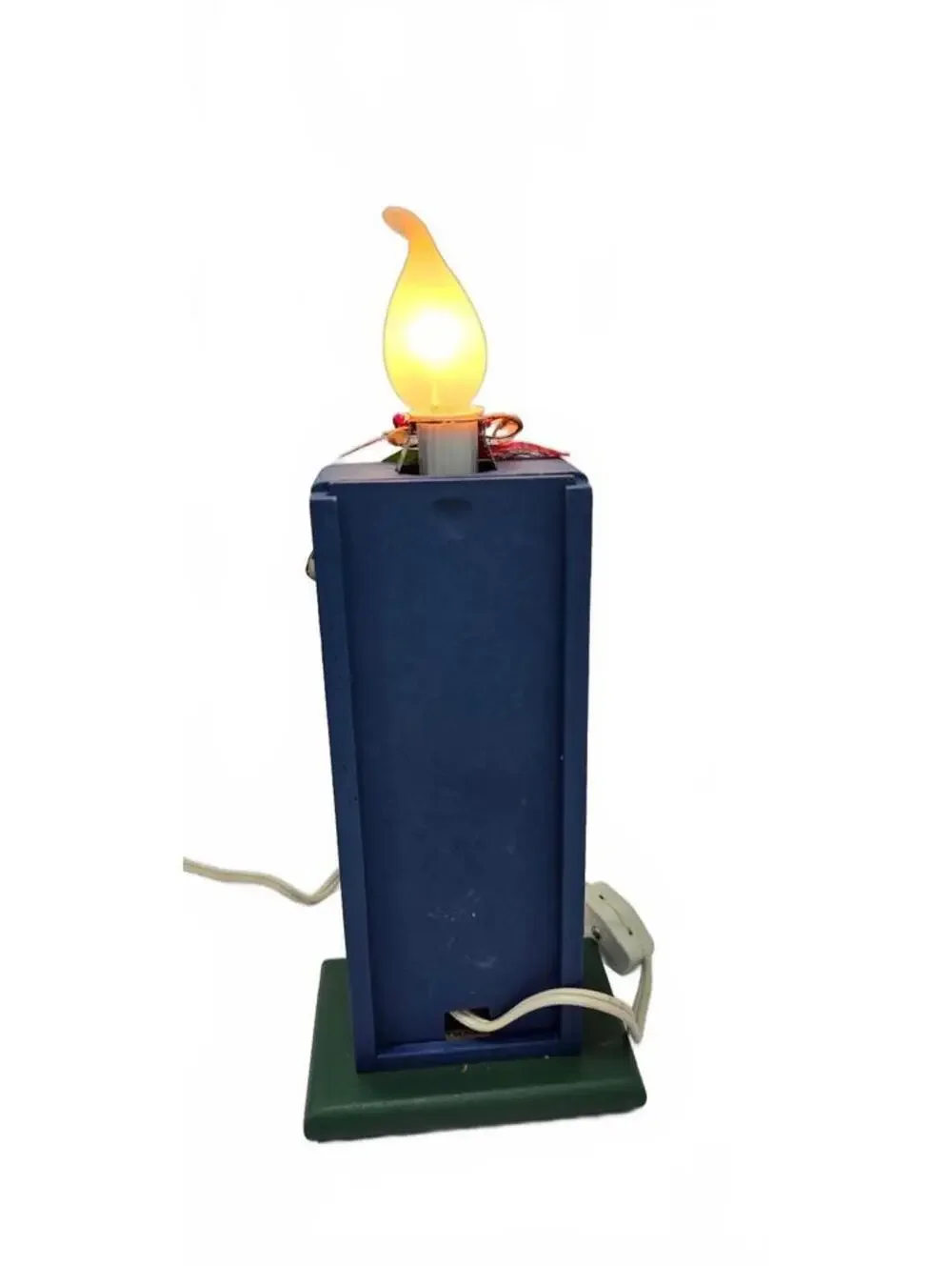 Vintage Style Snowman Candle Lamp Decoration